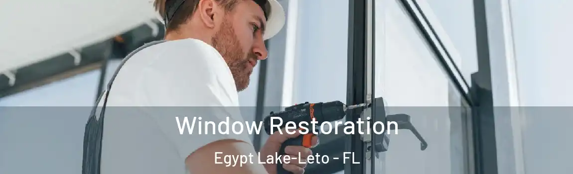 Window Restoration Egypt Lake-Leto - FL